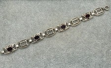 800 silberarmband granat gebraucht kaufen  Kerpen