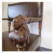 Antiker stuhl armlehnen gebraucht kaufen  Herzberg