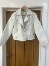 Faux leather ivory for sale  BOURNEMOUTH