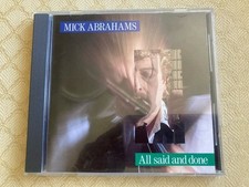 Mick abrahams said for sale  COLWYN BAY