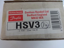 Danfoss hsv3 22mm for sale  WALTHAM CROSS