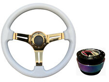 White gold steering for sale  PETERBOROUGH