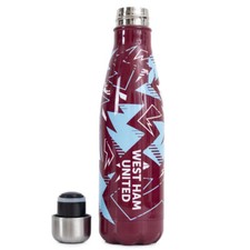 Garrafa térmica West Ham United Claret 500ml aço inoxidável - Nova em folha comprar usado  Enviando para Brazil