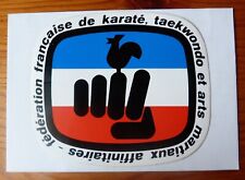 Sticker federation francaise d'occasion  Aime