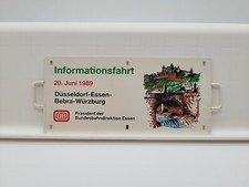 Zuglaufschild metall informati gebraucht kaufen  Stadtlohn