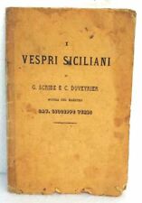 Vespri siciliani giuseppe usato  Busseto