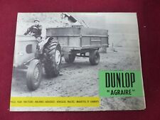 Catalogue brochure dunlop d'occasion  Expédié en Belgium