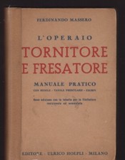 Manuale hoepli operaio usato  Cinisello Balsamo