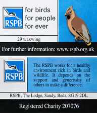 Rspb pin badge for sale  SANDY