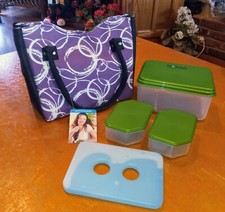 Novo com etiquetas ajuste e fresco roxo isolado "Santa Fe Chiller" kit de almoço comprar usado  Enviando para Brazil