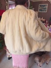 Veste vison blanc d'occasion  Friville-Escarbotin