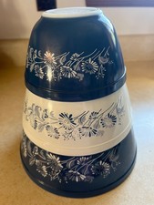 Vtg pyrex blue for sale  Ligonier