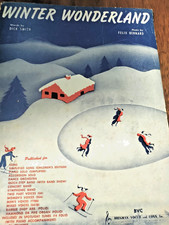 Sheet music winter for sale  Eldon
