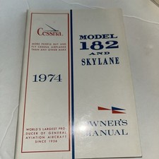Usado, Manuais do proprietário Cessna 172 e 182 de 1974 comprar usado  Enviando para Brazil