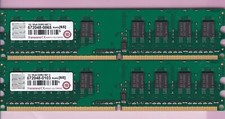 Usado, KIT DE MEMÓRIA RAM DESKTOP 2GB 2x1GB PC2 5300 1G 1Rx8 DDR2 667 U TRANSCEND SAMSUNG comprar usado  Enviando para Brazil
