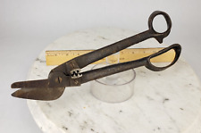 Cortadores de tesouras de chapa metálica vintage com recortes de estanho - Tesoura maquinista com alça de corte comprar usado  Enviando para Brazil