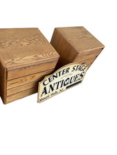 66261 pair oak for sale  Mount Holly