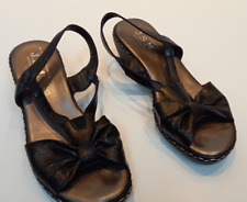 Black ladies sandals for sale  HULL