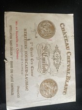 étiquette château cheval d'occasion  Bagnolet