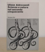 Ulisse aldrovandi scienza usato  Italia