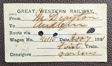 1881 great western for sale  HASTINGS
