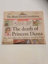 KSIĘŻNICZKA DIANA OSTATECZNE WYDANIE The Atlanta Journal-Constitution 31 sierpnia 1997 na sprzedaż  PL