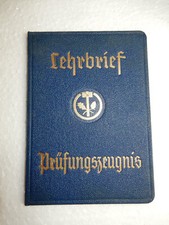 Lehrbrief prüfungszeugnis bä gebraucht kaufen  Merseburg