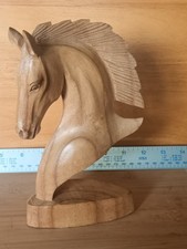 wooden horse statues for sale  RINGWOOD