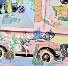 Sciarpa foulard carre usato  Spedire a Italy