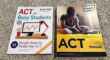 Act study manuals for sale  Saint Peters