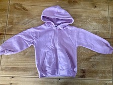 Girls lilac hoodie. for sale  NORWICH