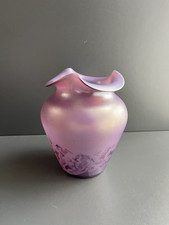 Vase verre irisé d'occasion  Malaunay