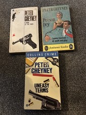 Vintage peter cheyney for sale  LEEDS