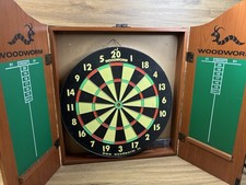 Woodworm dartboard cabinet for sale  MORPETH