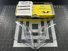 Kit de defletores de vento laterais ajustáveis transparentes Can-Am Spyder RT Roadster 219400362 comprar usado  Enviando para Brazil
