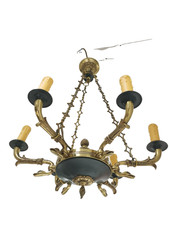 Beau lustre bronze d'occasion Beau lustre bronze d'occasion  Amiens-