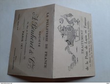 Carte visite pelleterie d'occasion  Tours-