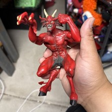 Boneco Iron Maiden Devil Number of the Beast Art Asylum 2002 vermelho 7" de altura comprar usado  Enviando para Brazil