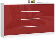 AKORD KOMODA K160 2D 4SZ CLP CZERWONY POŁYSK na sprzedaż  PL