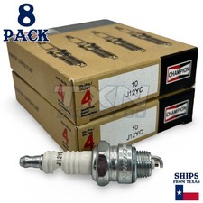 Vela de ignição Champion 10 Copper Plus J12YC - Pacote com 8 comprar usado  Enviando para Brazil