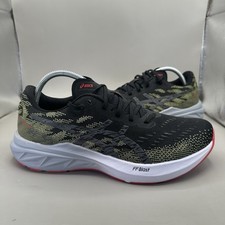 Tênis de corrida ASICS Dynablast 3 preto branco academia 1011B460-004 masculino 9,5 EUA, usado comprar usado  Enviando para Brazil