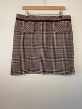 Checked wool blend for sale  UK