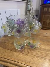 Punch bowl cups for sale  WORKINGTON