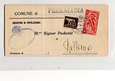 Regno 1936 piego usato  Cagliari