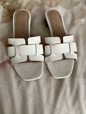 White block heel for sale  ABERDARE
