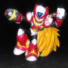 Mini boneco retrô de borracha Megaman X2 Zero todo pintado Rockman comprar usado  Enviando para Brazil