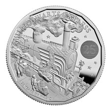 Harry Potter: Hogwarts Express 2 oz Silver 2022 Proof na sprzedaż  PL