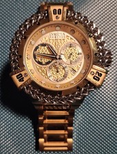 Invicta Reserve Herc relógio masculino 53 mm ouro aço inoxidável 30545 na caixa FRETE GRÁTIS comprar usado  Enviando para Brazil
