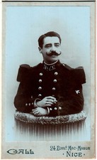 Cdv.militaire.soldat.1er régi d'occasion  Le Teil