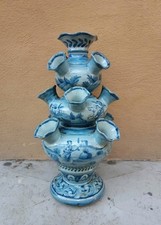 Antica tulipaniera maiolica usato  Gubbio